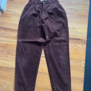 Women’s Brown Corduroy Pants
